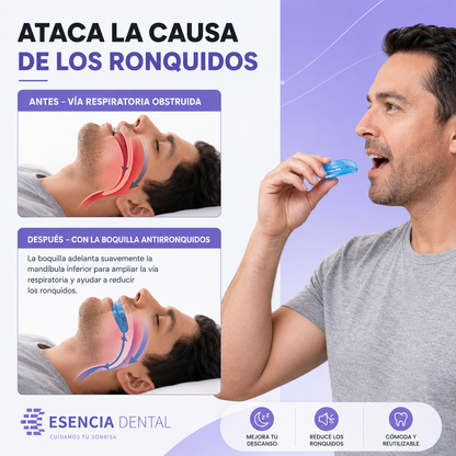 Boquilla Antirronquidos de Esencia Dental