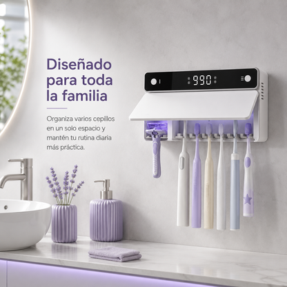 Esterilizador UV Familiar para Cepillos Dentales