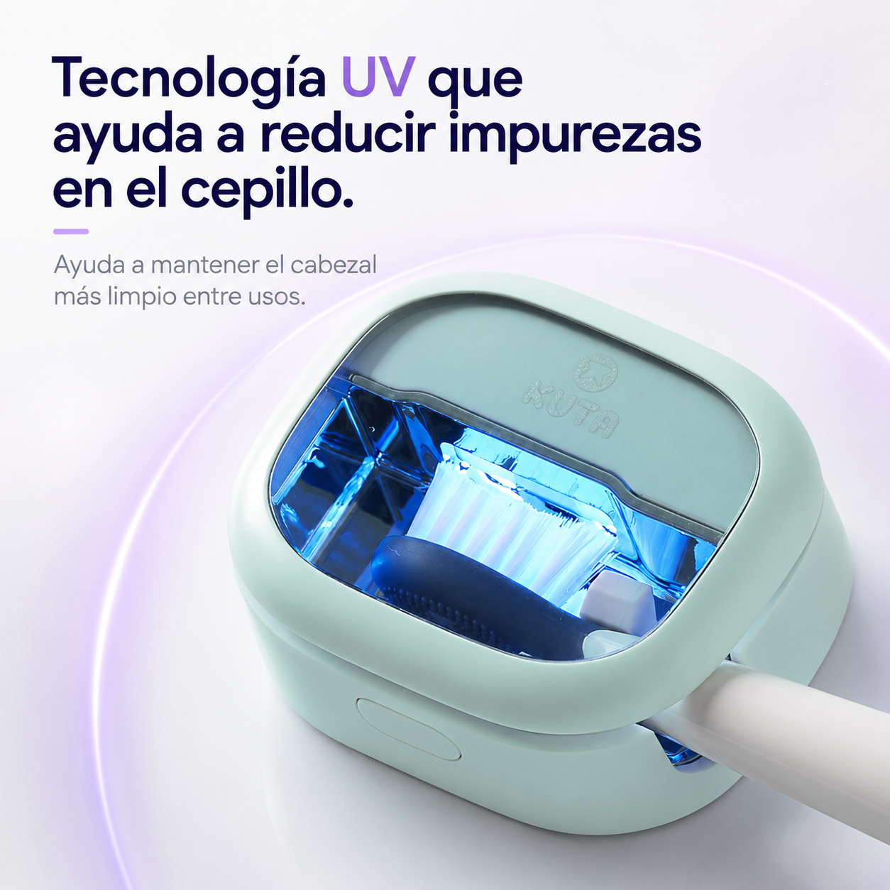 Estuche Esterilizador UV para Cepillo Dental