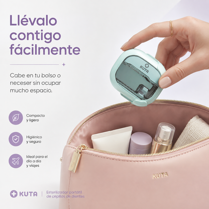 Estuche Esterilizador UV para Cepillo Dental