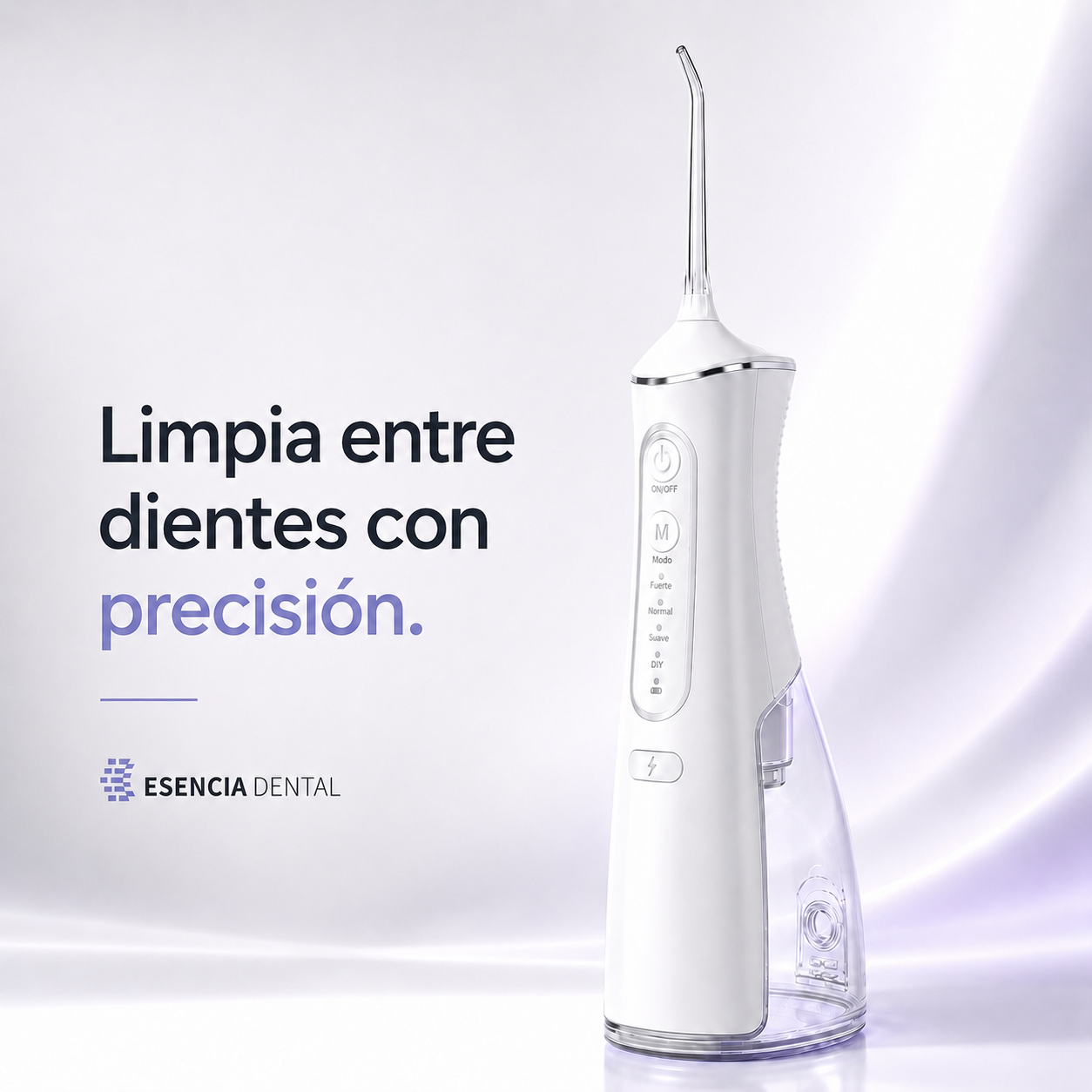 Irrigador Dental Portátil de Esencia Dental
