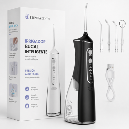 Irrigador Dental Portátil de Esencia Dental